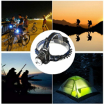 Rechargeable LED Headlamp Camping Hiking Headlamp Work Light +Battery+Charger Set (US Logistics For USPS/DHL/Fedex/UPS. No designated logistics accepted TK/TMEU only For self-pickup - Image 10