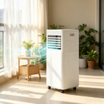 Portable Air Conditioner – Cooling Dehumidifying Function, Remote Control, 24H Timer, LED Screen - Image 6