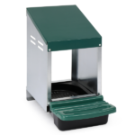 Single Roll Out Chicken Nesting Box with Plastic Basket, Egg Nest Box Chicken Laying Box Hens Chicken Coop Box, Green - Image 6