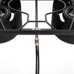 Outdoor Camp Stove High Pressure Propane Gas Cooker Portable Cast Iron Patio Cooking Burner (Double Burner 150000-BTU) - Image 11