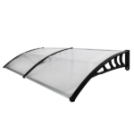 Same Code 99972412 HT-200 x 100 Household Application Door & Window Rain Cover Eaves Black Holder - Image 20