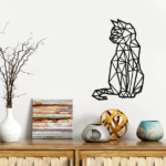 CIFbuy 1PC Handmade animal metal wall art, rural wrought iron interior and exterior decoration, whimsical silhouette design, living room, bedroom,(TikTok/temu self-pickup orders) - Image 23