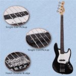 [Do Not Sell on Amazon] Electric GJazz Bass Guitar Cord Wrench Tool Black & White - Image 20
