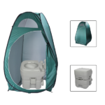 Portable Outdoor Pop-up Toilet Dressing Fitting Room Privacy Shelter Tent Army Green - Image 11