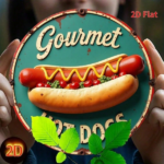CIFbuy Vintage Hot Dog Tin Sign 8x8 Inch Retro Metal Wall Art Funny Fast Food Design Kitchen Home Bar Café Decor Housewarming Gift TikTok, TikTok, t Self-pickup Logiopics - Image 7
