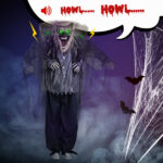 6.9ft Werewolf Outdoor Halloween Decorations - Image 5