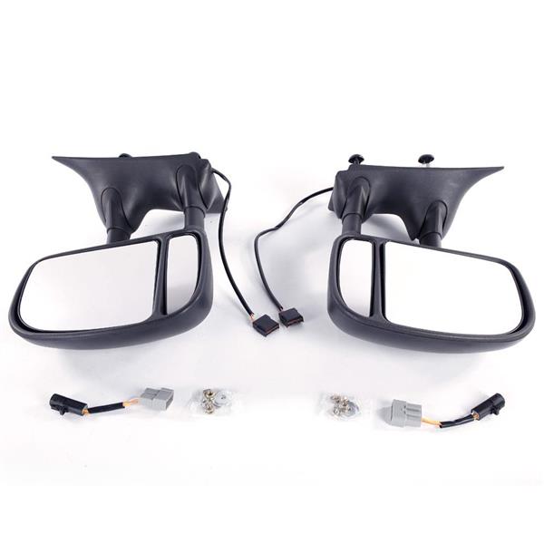 L R For 99-07 Ford F250 F350 Super Duty Side View Mirrors Power Towing Folding
