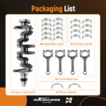 G4NA Engine Crankshaft Con Rods Bearing Kit fit for 2012-21 KIA Hyundai Elantra 2.0L - Image 3