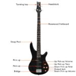 [Do Not Sell on Amazon] GIB Electric Bass Guitar Full Size 4 String Black - Image 20