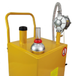 30 Gallon Gas Caddy Tank Storage Drum Gasoline Diesel Fuel Transfer Bright Yellow JGC30 RAL1003 - Image 18
