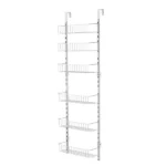 6-Tier Over the Door Pantry Organizer, Adjustable Hanging Storage Rack for Kitchen - Image 2