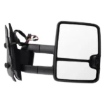 Heated Mirror fit for Chevrolet Avalanche 2007-2013 White Extendable YH-3351
