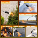 180,000 BTU Propane Torch Weed Burner with 10FT Hose, 3362℥ High Intensity Trigger Start Torch for Weeds, Ice Melting, Snow Removal, Paint Stripping, Asphalt Repair, Outdoor Cooking - Image 10