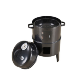 Outdoor double-layer grill, charcoal wood fired braising and smoking stove - Image 5