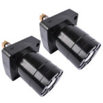 Pair Hydrulic Wheel Motor 114-0549 Replacement for Exmark Parker TE0195JS250AAMU 1140549 - Image 7