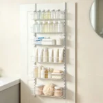 6-Tier Over the Door Pantry Organizer, Adjustable Hanging Storage Rack for Kitchen - Image 4