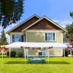 Same Code 71362222 3*9m Non-Cloth PE Cloth Plastic Sprayed Iron Pipe Outdoor Party Tent White - Image 15