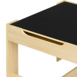 Children's Wooden Table And Chair Set With Two Storage Bags (One Table And Two Chairs) - Image 16