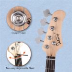 [Do Not Sell on Amazon] Electric GJazz Bass Guitar Cord Wrench Tool Black & White - Image 18