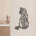 CIFbuy 1PC Handmade animal metal wall art, rural wrought iron interior and exterior decoration, whimsical silhouette design, living room, bedroom,(TikTok/temu self-pickup orders) - Image 12