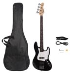 [Do Not Sell on Amazon] Electric GJazz Bass Guitar Cord Wrench Tool Black & White
