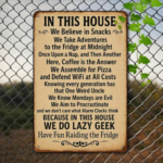 CIFbuy Metal Tin Sign, No Profanity Or Violence Warning" Decor, Waterproof Rustproof 2D Flat Plaque, 2D Flat Plaque, 8x12In Garage Wall A Violence WarnikTok, Violence WarnikTok, t Self-pickup Logiopics - Image 15