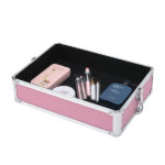 4 in 1 Aluminum Cosmetic Makeup Case Tattoo Box Pink - Image 27