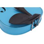 4/4 Acoustic Violin Case Bow Rosin Sky Blue - Image 6