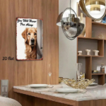 CIFbuy Golden Labrador Dog Metal Tin Sign 8x12 Inch" Vintage Waterproof Rustproof, Wall Art Home Bar Garage Club Decor 8x12 Inch ikTok, 8x12 Inch ikTok, t Self-pickup Logiopics - Image 3