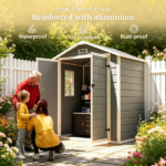 Outdoor Garden Storage Shed Tool House - Image 8
