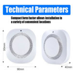 Smoke Alarm Fire Protection Home Security System Smoke Alarm (US Logistics only For USPS.TK/TMEU only For self-pickup) Platform policies vary; relevant qualifications are attached via link, please do not list products without required qualifications - Image 3