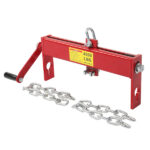 Heavy Duty Steel 2 Ton / 4000lbs Engine Hoist Load Leveler Shop Crane Cherry Picker with 2 Chains - Image 12