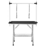 36" Professional Dog Pet Grooming Table Adjustable Heavy Duty Portable w/Arm & Noose & Mesh Tray - Image 22