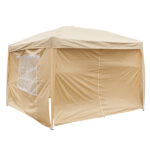 3 x 3m Two Doors & Two Windows Practical Waterproof Right-Angle Folding Tent Khaki - Image 53