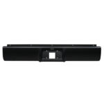 Pickup Truck Rear Bumper Chevrolet C1500 C2500 C3500 K1500 K2500 K3500 1988-1998-Black/Steel