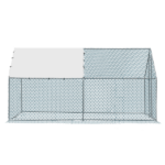 Replace 2952922 13 x 10 ft Large Metal Chicken Coop, Walk-in Poultry Cage Chicken Hen Run House with Waterproof Cover, Rabbits Cats Dogs Farm Pen for Outdoor Backyard Farm Garden - Image 2