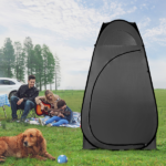Portable Outdoor Pop-up Toilet Dressing Fitting Room Privacy Shelter Tent Black - Image 13