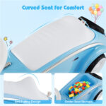 Kids Ride On Sliding Car, Foot-to-Floor Toy with LED Lights & Horn (Blue 19-36 Months) - Image 7