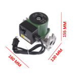 Stainless Steel Water Circulator Pump Replacement for Taco 008-SF6 008SF6 115V 1/25hp 14GPM 3250RPM 0.84 AMPS 125 Psi Stainless Steel Circulating Pump - Image 14
