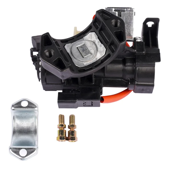 Ignition Lock Housing without Cylinder without Key Fits for Kia Forte Soul Seltos 2019-2024 Black 1Pc