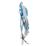 Same Code 12975209 63*70*99cm Heightened Oxford Cloth Silver White Aluminum Tube Bearing 100kg Beach Chair Blue - Image 13