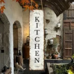 CIFbuy Vintage Wooden Hanging Sign Farmhouse Kitchen Dining Wall Decor Home Wall Art Easy Install Sturdy (TikTok, temu pick-up service) - Image 3