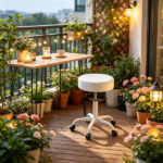 Rolling Stools with Wheels