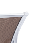 Same Code 28466374 HT-100 x 80 Household Application Door & Window Rain Cover Eaves Brown Board & White Holder - Image 4