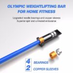 Barbell Bar Plates 4Ft Solid Iron Fitness Weightlifting - Image 3