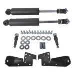 Front Bolt On Shock Relocator Kit Fit for Chevrolet Bel Air Impala El Camino 1958-1964 Black
