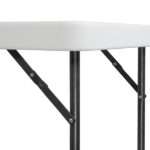 Folding Portable Fish Fillet & Hunting & Cutting Table with Sink Faucet - Image 5