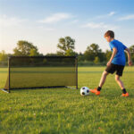 59" Portable Folding Soccer Goal (Size L, Black) - Heavy-Duty Metal Frame, Tear-Resistant PE Net - Image 6