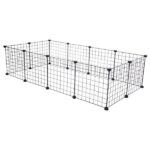Pet Playpen, Small Animal Cage Indoor Portable Metal Wire Yard Fence for Small Animals, Guinea Pigs, Rabbits Kennel Crate Fence Tent - Image 8