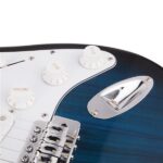 Rosewood Fingerboard Electric Guitar Blue - Image 12